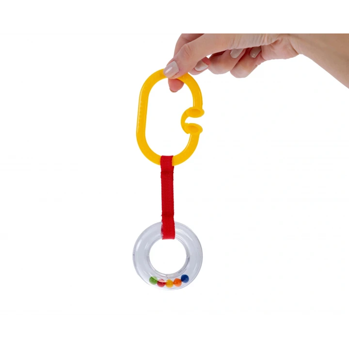 Babyjem Pusete Asılabilir Oval Sesli Çıngırak Sarı