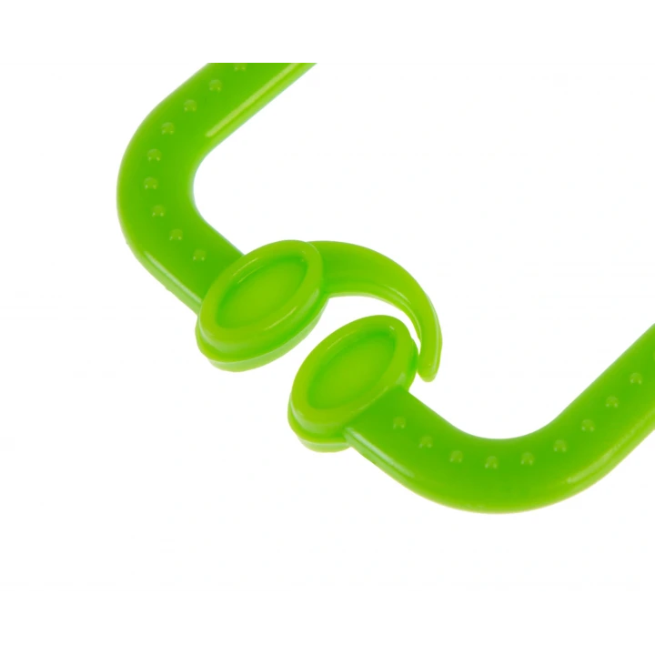 Babyjem Pusete Asılabilir Kare Sesli Çıngırak Yeşil