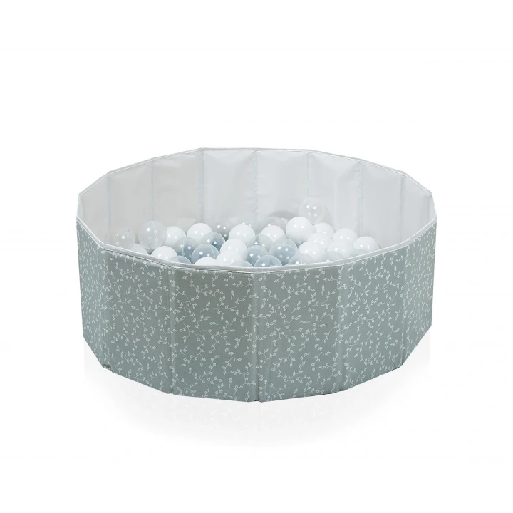 Babyjem Katlanabilir Bebek Top Havuzu Yeşil Çiçek