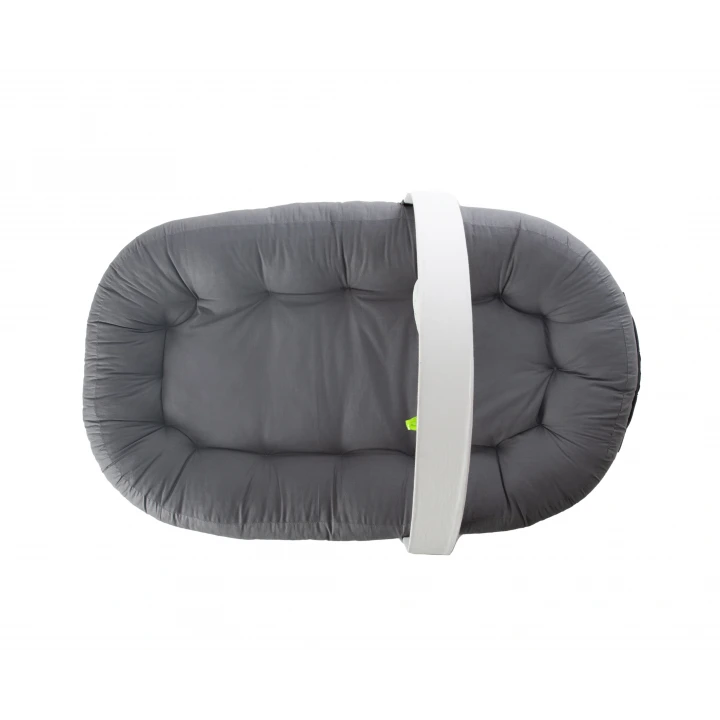 Babyjem Aktviteli Oyuncaklı Yumuşak İlk Yatağım Antrasit %100 Pamuk