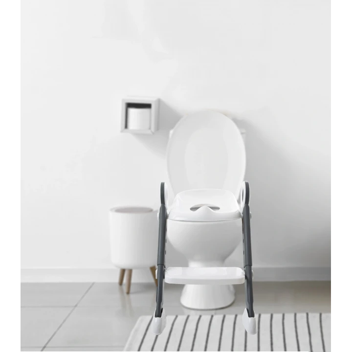Babyjem Basamaklı Katlanır Klozet Adaptörü Beyaz
