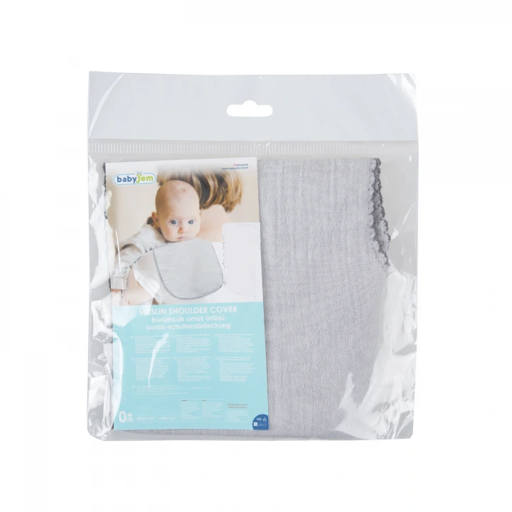 Babyjem Bürümcük Omuz Örtüsü Gri
