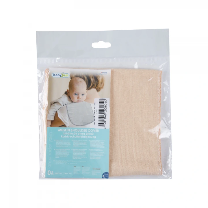 Babyjem Bürümcük Omuz Örtüsü Somon