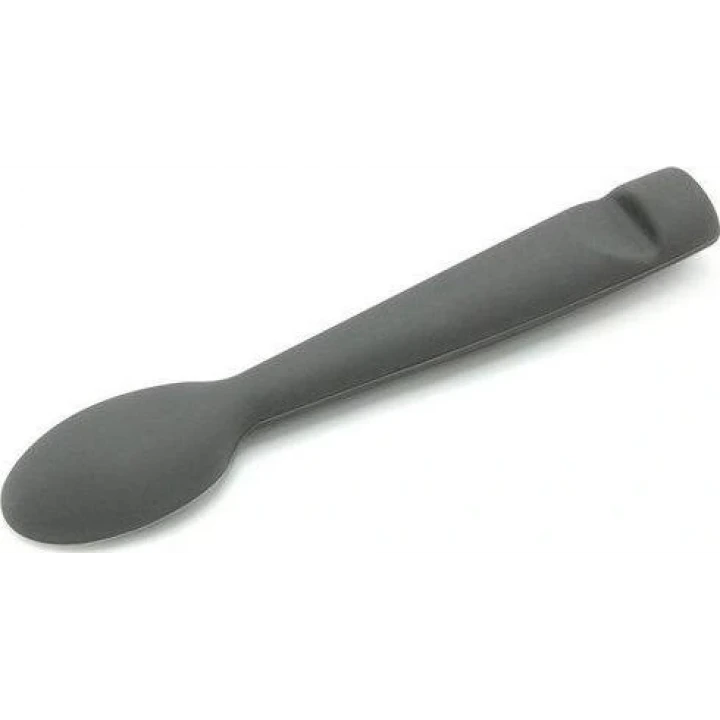 Babyjem Yumuşak Uçlu Silikon Kaşık Gri