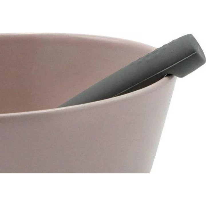 Babyjem Yumuşak Uçlu Silikon Kaşık Gri