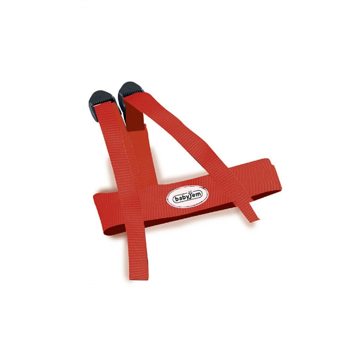 Babyjem Çocuk Yürüme Yardımcısı Güvenlik Kemeri Kırmızı
