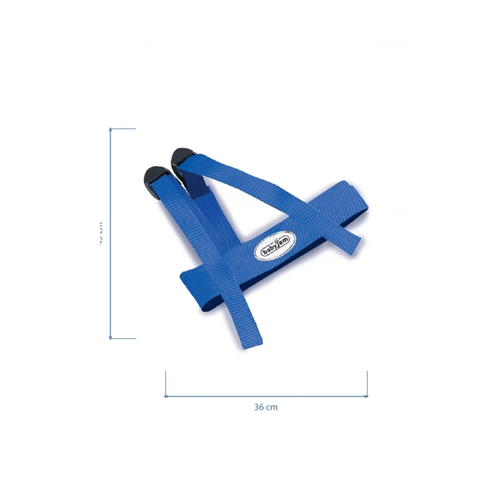 Babyjem Çocuk Yürüme Yardımcısı Güvenlik Kemeri Mavi