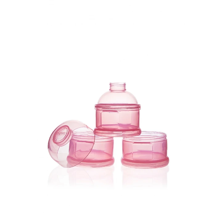 Babyjem Katlı Toz Mama Kabı Pembe