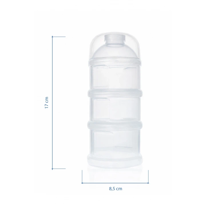 Babyjem Katlı Toz Mama Kabı Beyaz