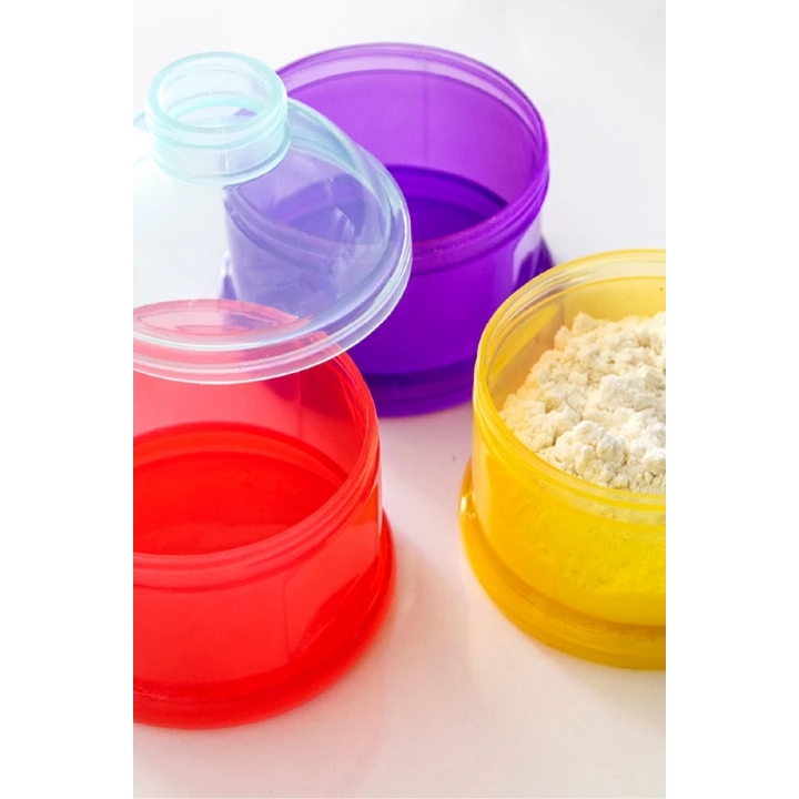 Babyjem Katlı Toz Mama Kabı Renkli