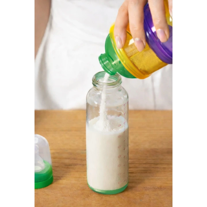 Babyjem Katlı Toz Mama Kabı Renkli