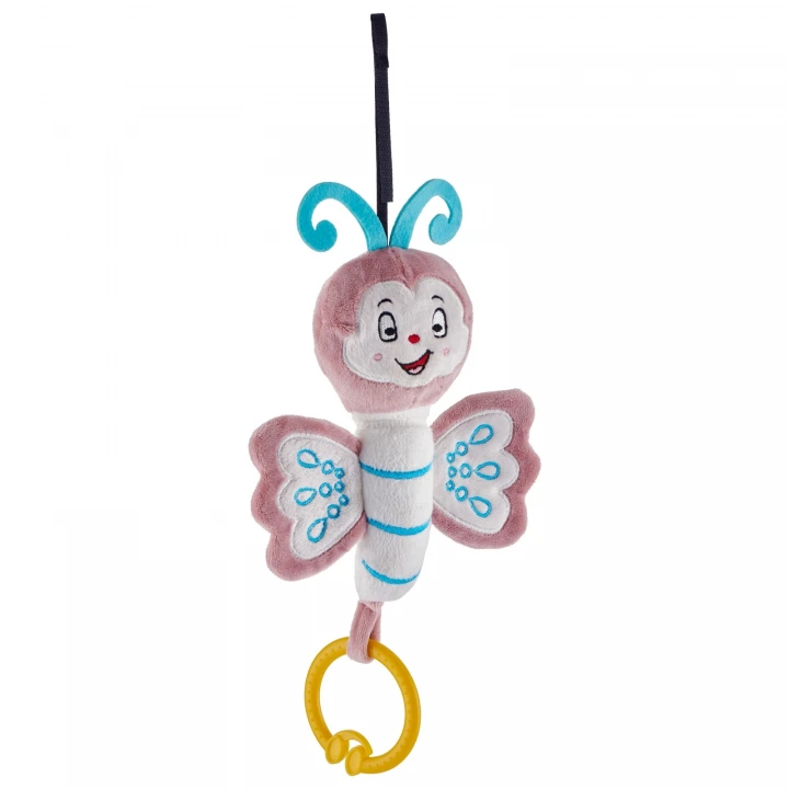 Babyjem Sevimli Arkadaşım Titreşimli Kelebek Gül Kurusu