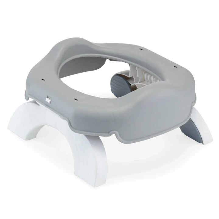 Babyjem Portatif Katlanabilir Lazımlık Soft Gri New Color