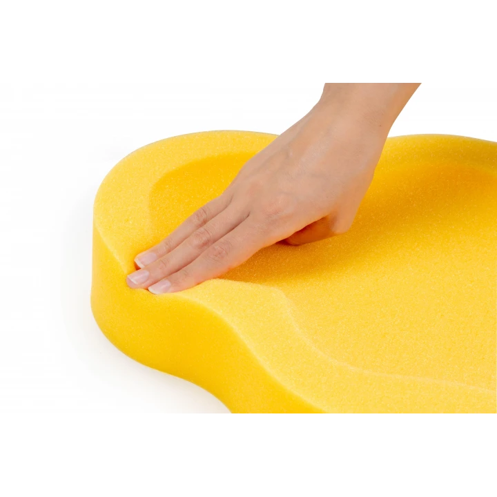 Babyjem Bebek Küvet İçi Sünger + Yıkama Süngeri Sarı