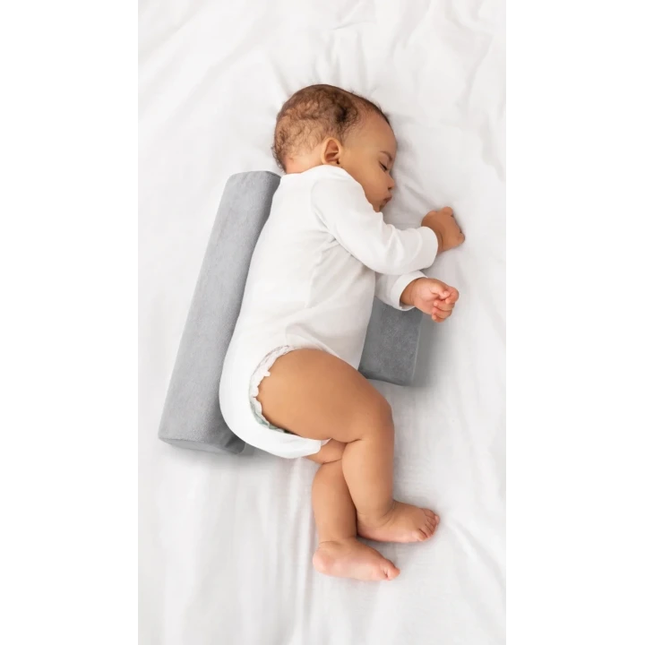 Babyjem Bebek Güvenli Uyku Yan Yatış Yastığı Gri