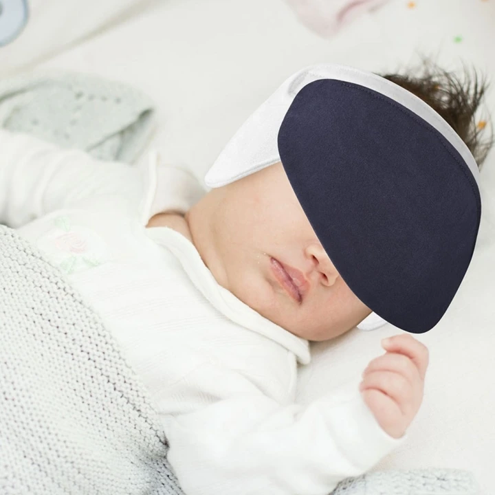 Babyjem Kepçe Kulak Önleyici ve Uyku Bandı Lacivert