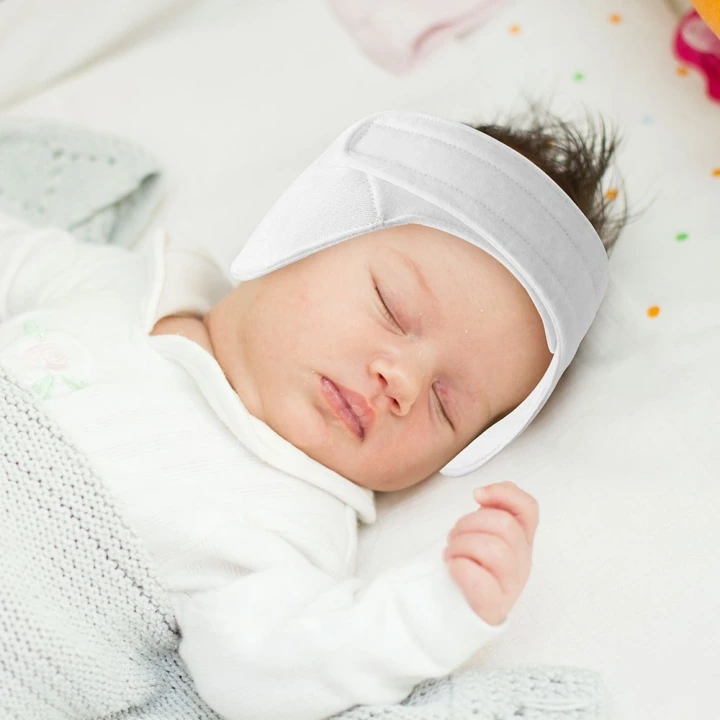 Babyjem Kepçe Kulak Önleyici ve Uyku Bandı Lacivert