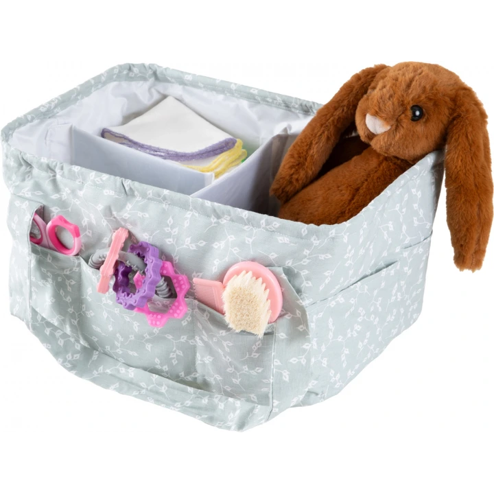 Babyjem Katlamalı Çanta Anne&Bebek Organizer Yeşil Çiçek