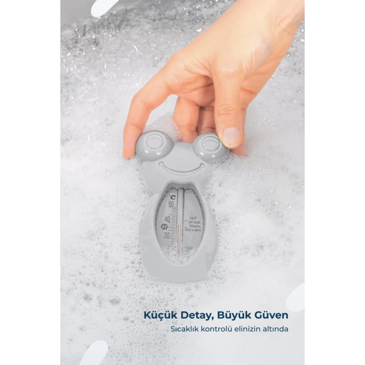 Babyjem Ayaklı Bebek Banyo Küvet Seti 7 Parça Soft Yeşil