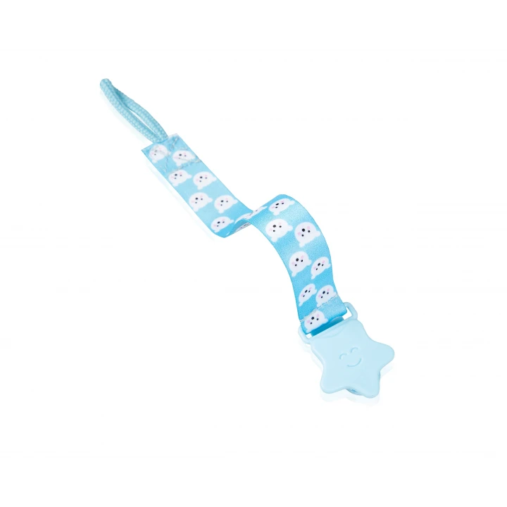 Babyjem Klipsli Emzik Askısı Mavi Ayıcık