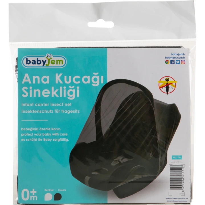 Babyjem Ana Kucağı Sinekliği Siyah
