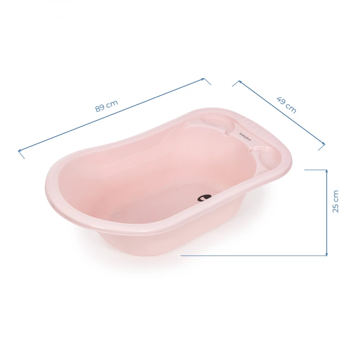 Babyjem 5 Parça Bebek Banyo Küvet Seti Pembe