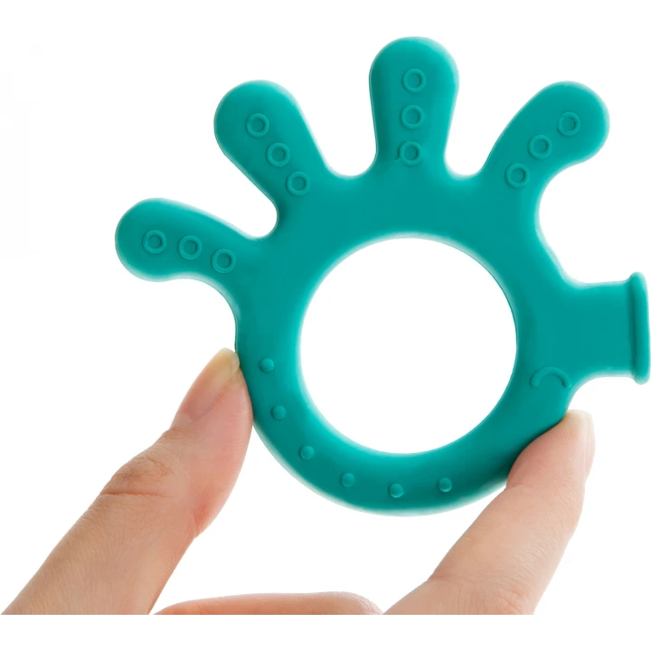 Babyjem Yumuşak Diş Kaşıyıcı Ahtapot Yeşil