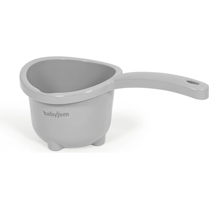 Babyjem 5 Parça Bebek Banyo Küvet Seti Gri