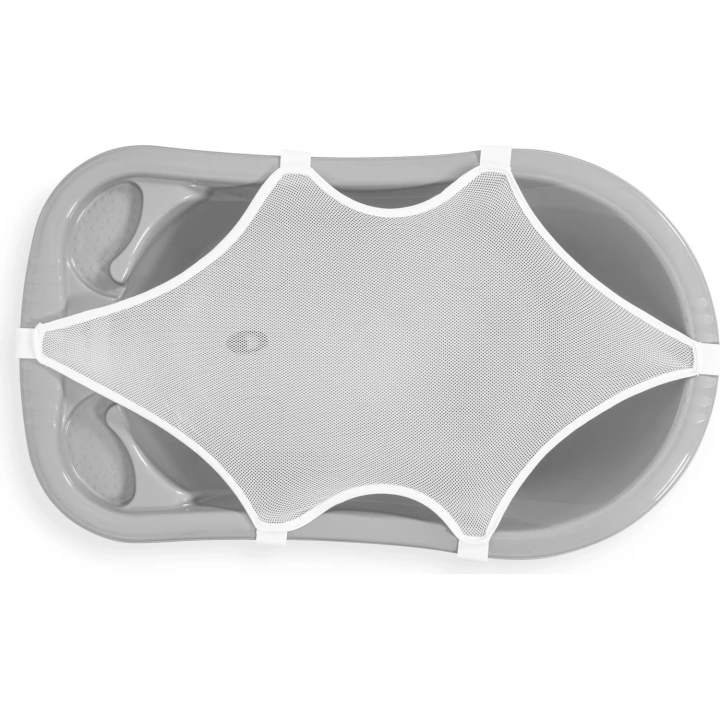 Babyjem 5 Parça Bebek Banyo Küvet Seti Gri