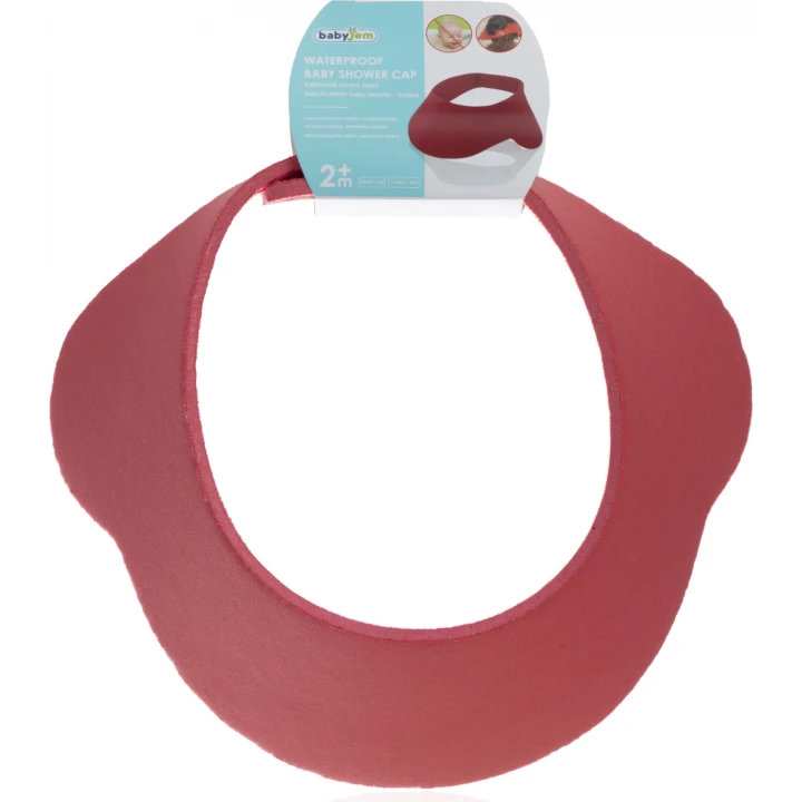 Babyjem Cırtlı Ayarlanabilir Banyo Siperi Kırmızı