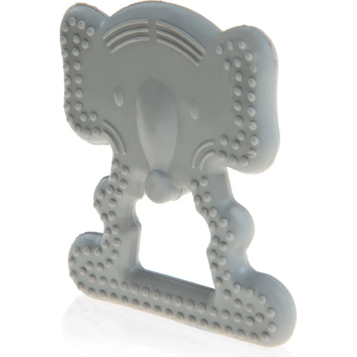 Babyjem Yumuşak Diş Kaşıyıcı Fil Gri