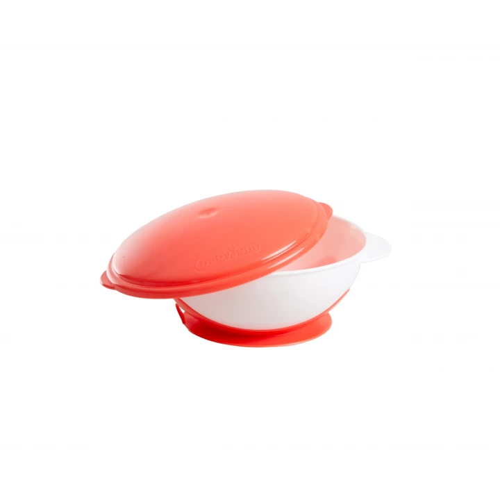 Babyjem Vakumlu Mama Tabağı Kırmızı
