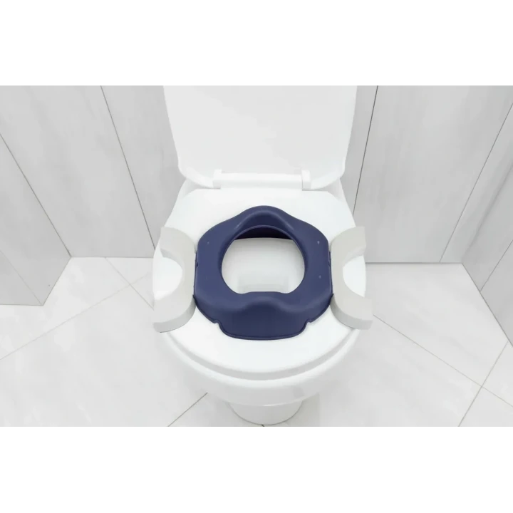 Babyjem Portatif Katlanabilir Lazımlık İndigo Mavi New Color