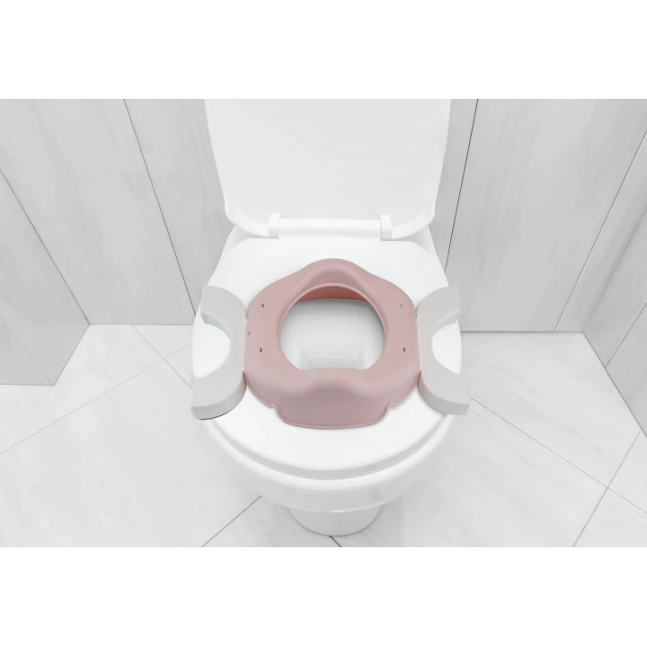 Babyjem Portatif Katlanabilir Lazımlık Soft Pembe New Color