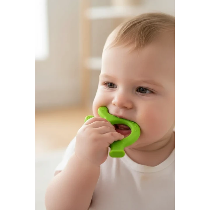 Babyjem Ahtapot Diş Kaşıyıcı Açık Yeşil