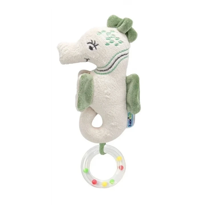 Babyjem Sevimli Arkadaşım Çıngıraklı Deniz Atı Mint Yeşili