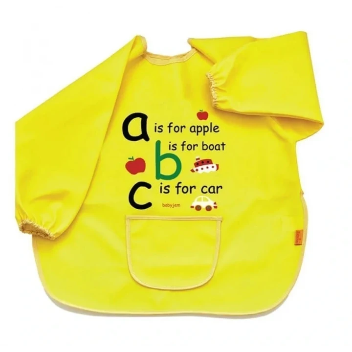 Babyjem Faaliyet Önlüğü Kollu Sarı Outlet