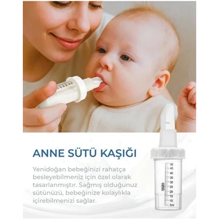Babyjem Yumuşak Uçlu Anne Süt Kaşığı