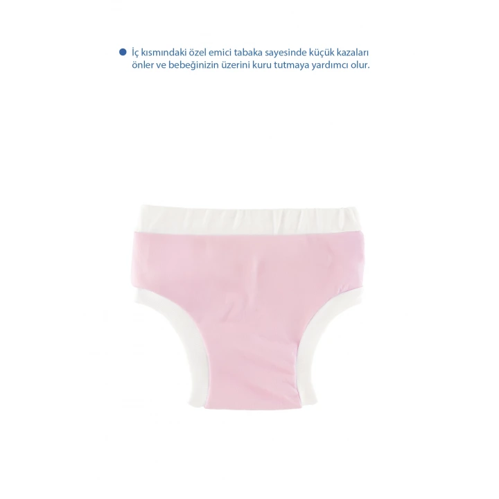 Babyjem Soft Alıştırma Külodu Pembe 2 Yaş