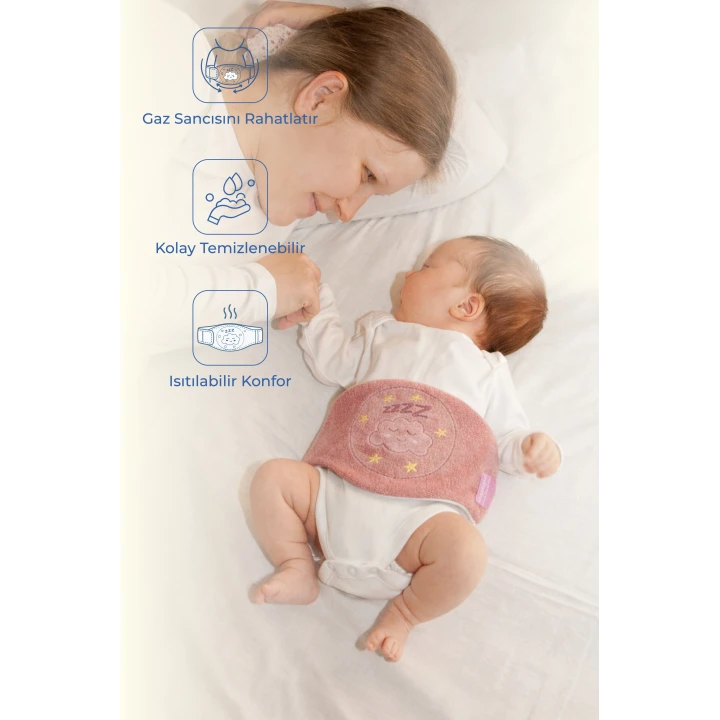 Babyjem Kiraz Çekirdekli Gaz Giderici Kemer - Gül Kurusu