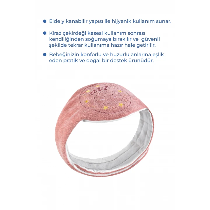 Babyjem Kiraz Çekirdekli Gaz Giderici Kemer - Gül Kurusu