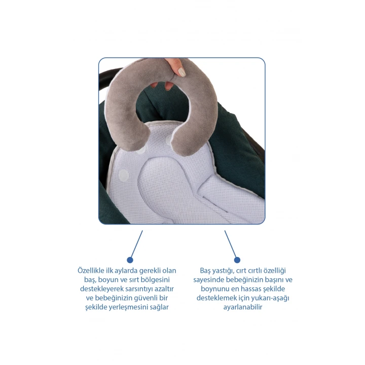 Babyjem Nefes Alabilen Kumaş Air Ana Kucağı Pedi