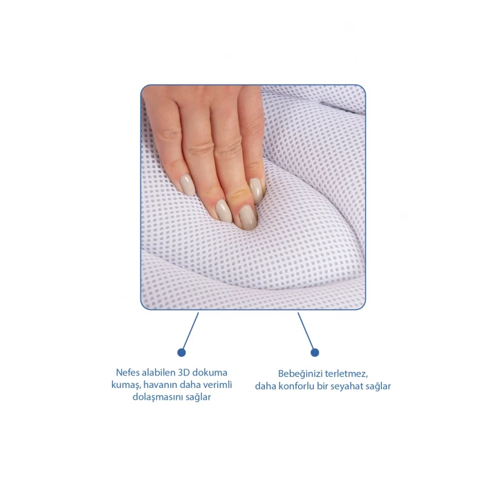 Babyjem Nefes Alabilen Kumaş Air Ana Kucağı Pedi