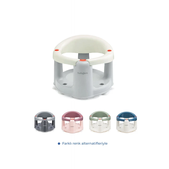 Babyjem Önden Açılır Banyo & Mama Oturağı Kum Beji