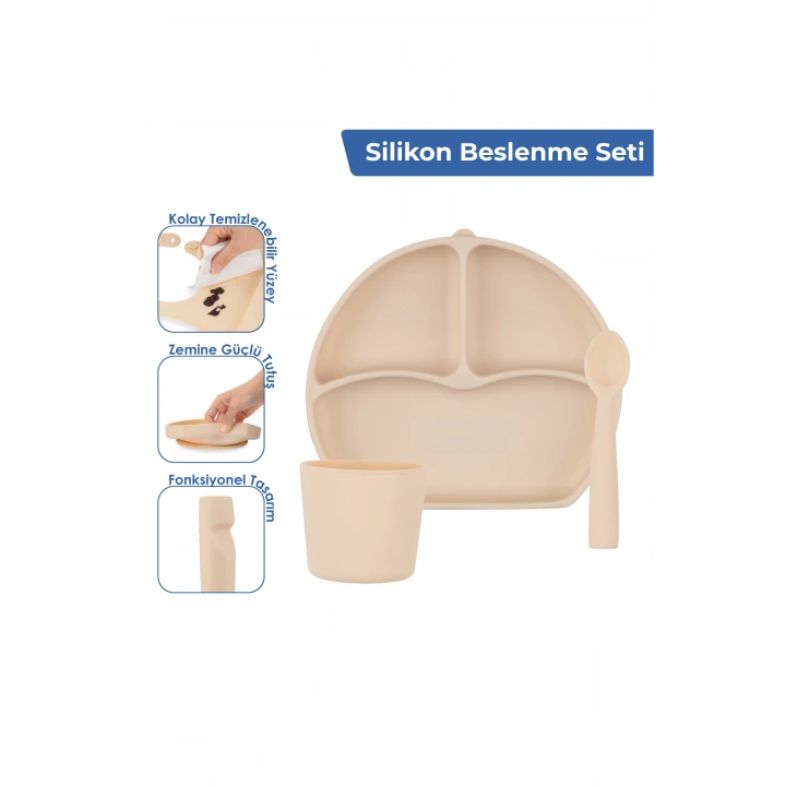 Babyjem Bebek Hediye Beslenme Seti Little Girl 5 Parça