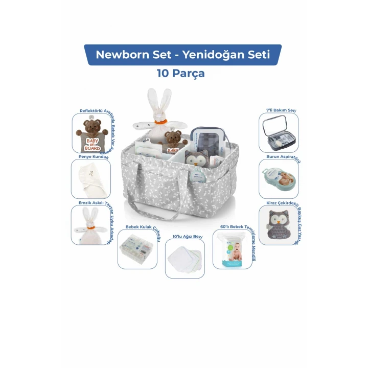 Babyjem Yenidoğan Bebek Hediye Seti 10 Parça