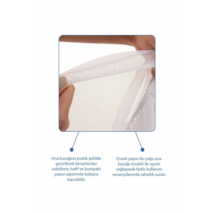 Babyjem Anakucağı Sinekliği Beyaz