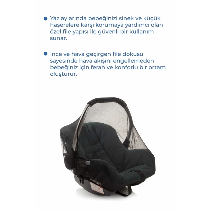 Babyjem Ana Kucağı Sinekliği Siyah