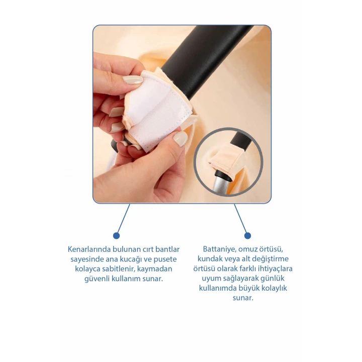 Babyjem Çok Amaçlı Müslin Ana Kucağı Örtüsü Somon