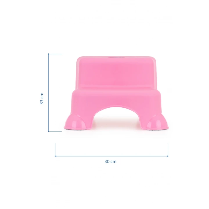 Babyjem Kaydırmaz Bebek Katlı Basamağı Pembe